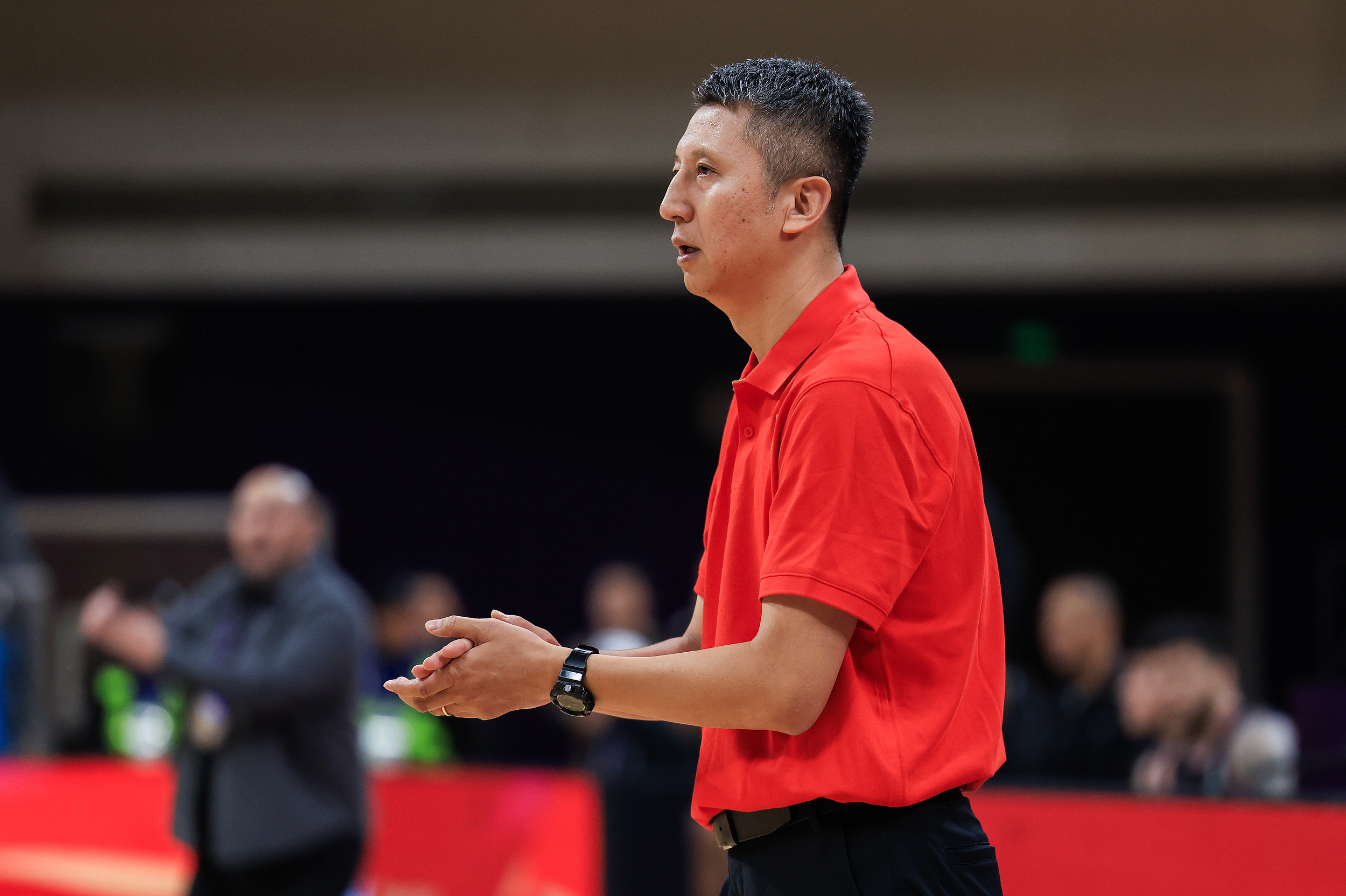 媒体人：中国队三分命中率排名亚洲杯第一，源于郭士强严格要求